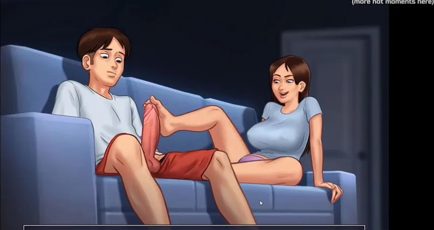 This kinky adult sex cartoon has some foot fetish action - FootPorno.com